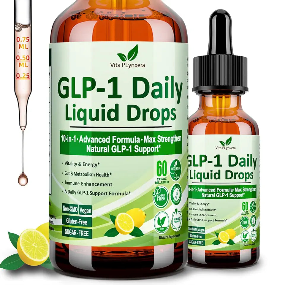 GLP-1 Supplement Liquid Drops with Berberine Fiber N6978