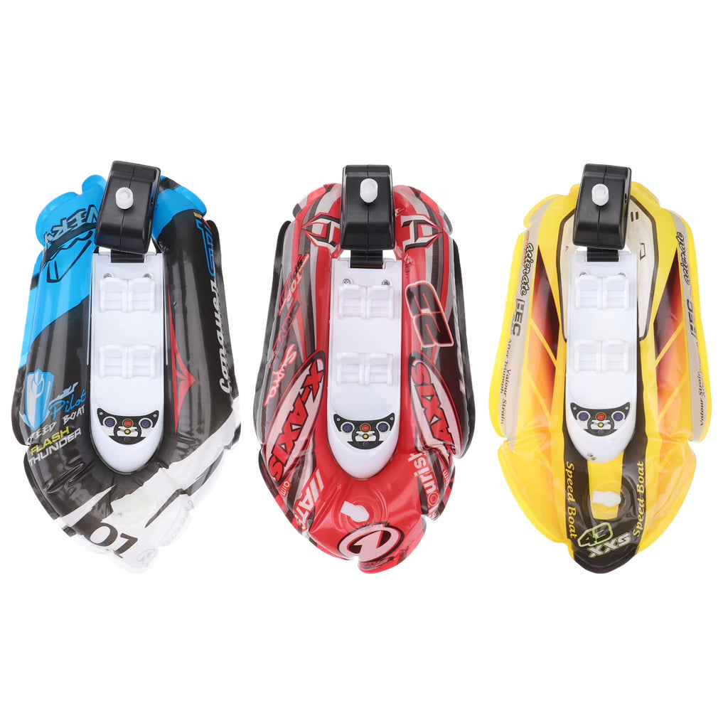 3pcs Mini Inflatable Paddle Boat Bathing Toy Z79886