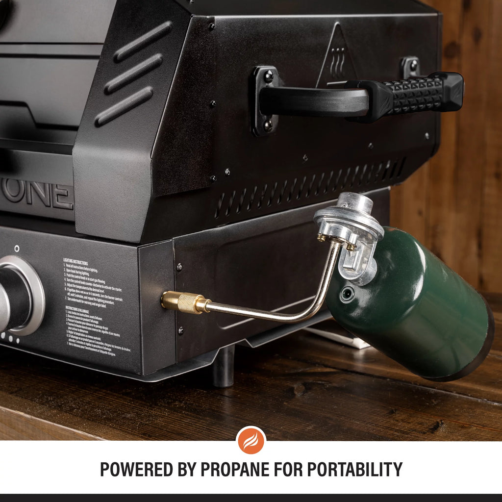 Tabletop Propane Pizza Oven with Two 15 Cordierite Stones R1753