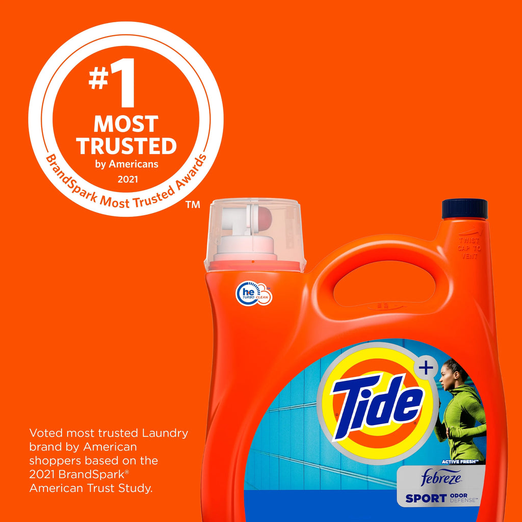 Tide Liquid Laundry Detergent, 154 fl oz, 100 Loads X48507