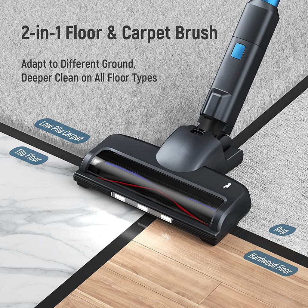 Blue Cordless Stick Vacuum B636