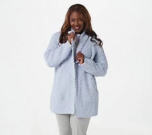Sky Boucle Shawl Cardi Y67510