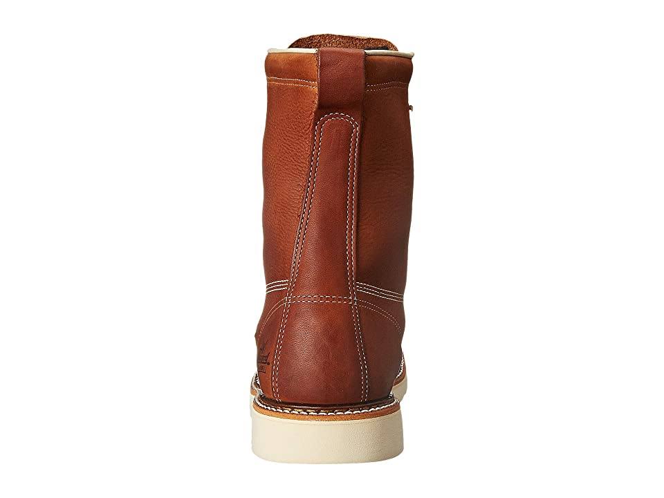 8-Inch Plain Toe Wedge Work Boots R662