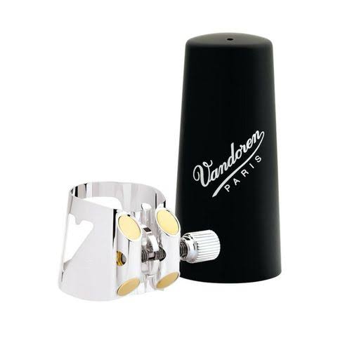 Silver Plated Ligature and Cap for Bb Clarinet N566726