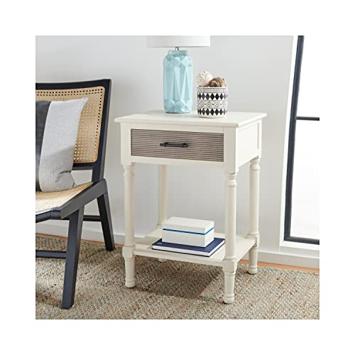 Black 1-Drawer Accent Table A71265