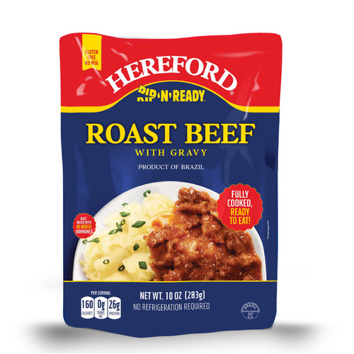 10 oz Fully Cooked Roast Beef with Gravy L31438
