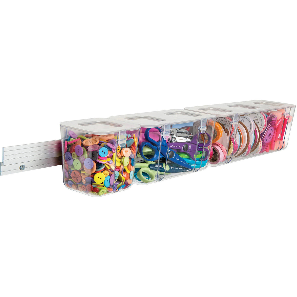 Stackable Plastic Caddy Organizer Y645742