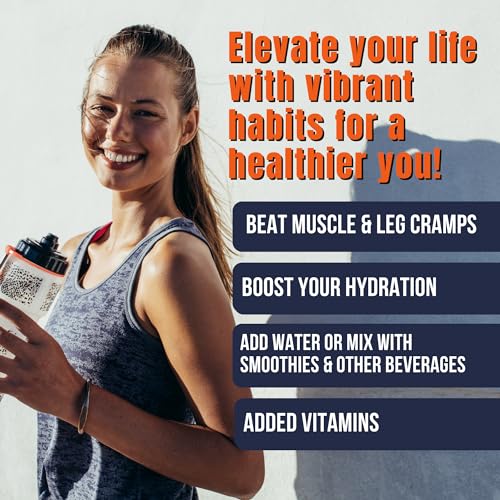 Unflavored Electrolyte Powder Drink Mix, 50 Servings P930531