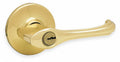 Polished Brass Lever Lockset Z33855