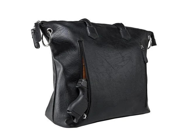 Black Concealed Carry Satchel Z5940
