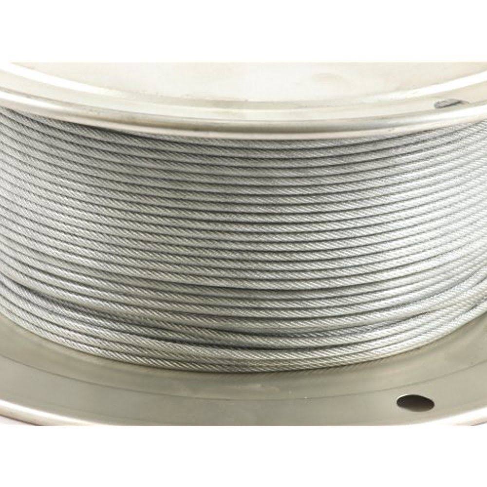 Vinyl Coated Aircraft Cable, 500-Feet-by-1/16-Inch S343