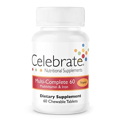 Chewable Bariatric Multivitamin with Iron 60 Count R9461