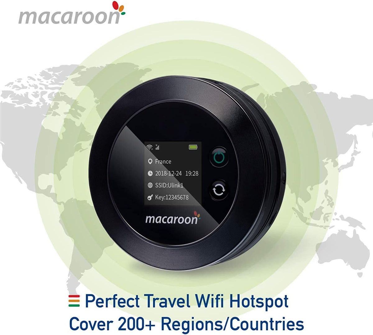 Portable Wi-Fi Router with 65GB Data 90 Days N217