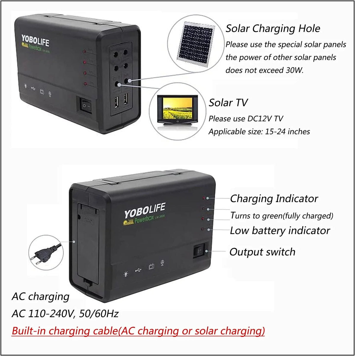 Solar Generator with Solar Panel T931
