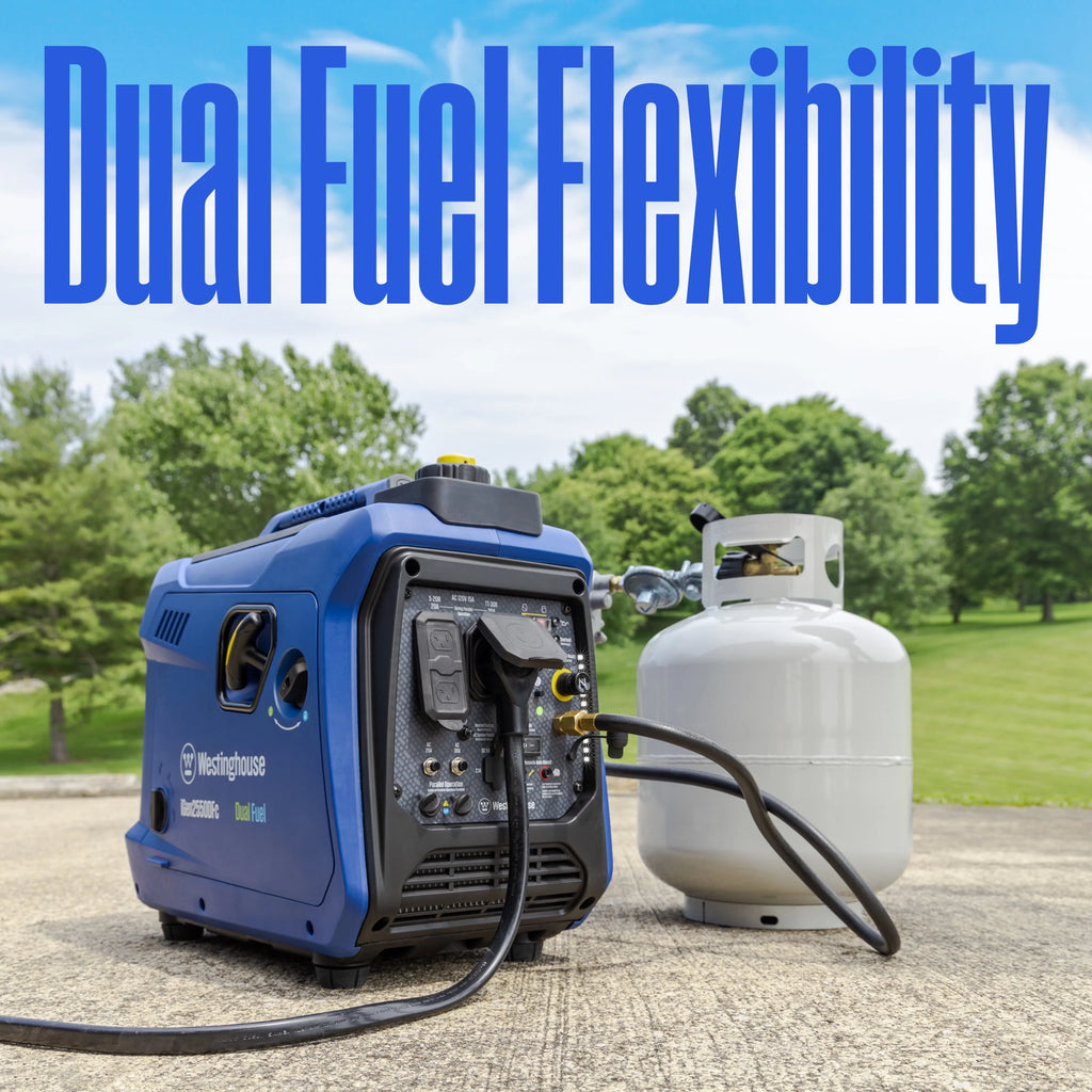 2550 Peak Watt Dual Fuel Portable Inverter Generator I1939