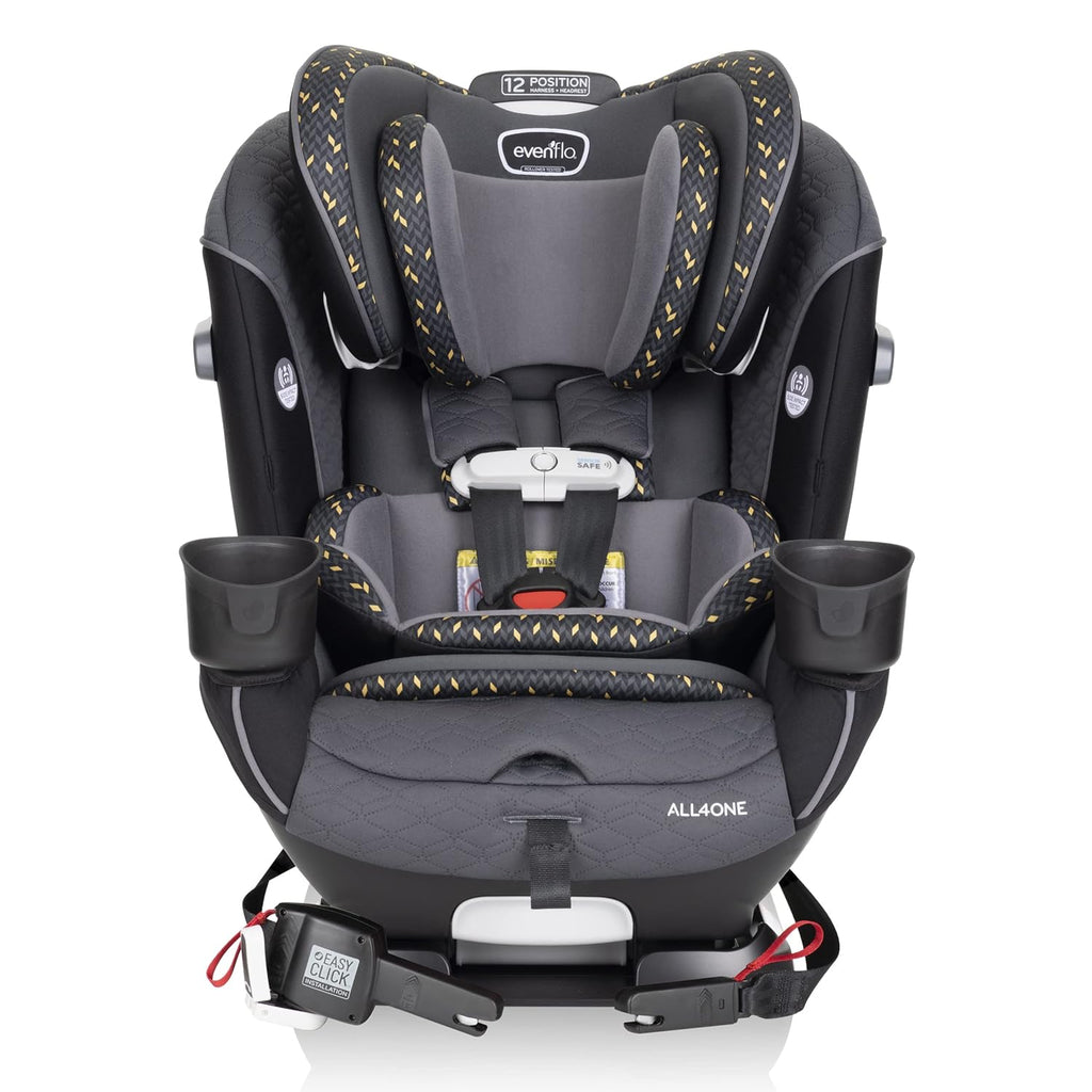 4-In-1 Convertible Car Seat Kingsley Black C158