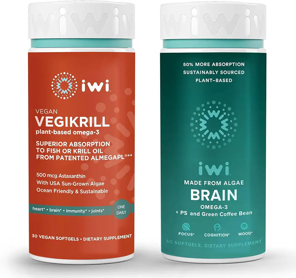 Vegan Plant-Based Algae Omega 3 Bundle H77877