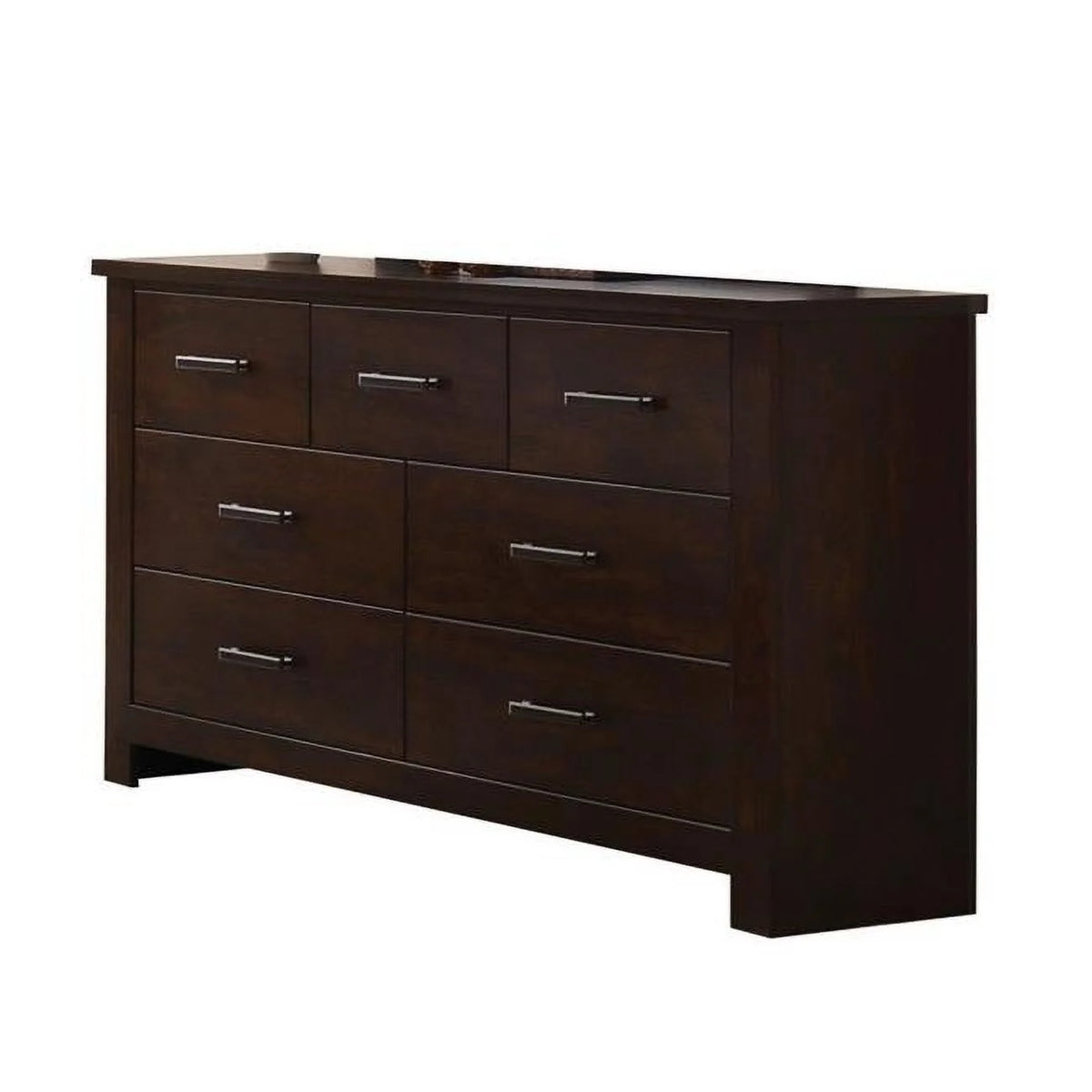 Mahogany Seven Drawer Double Dresser G22037