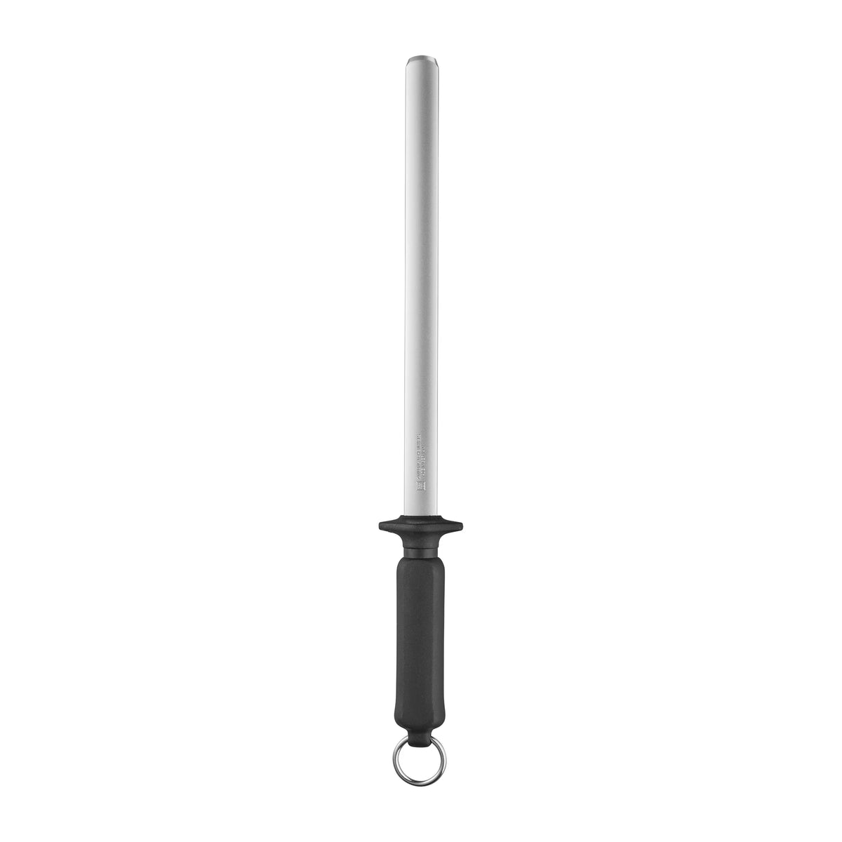10" Black Stainless Steel Sharpening Steel T7730