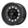 Satin Black 15x10 5x4.75 Wheel N4726