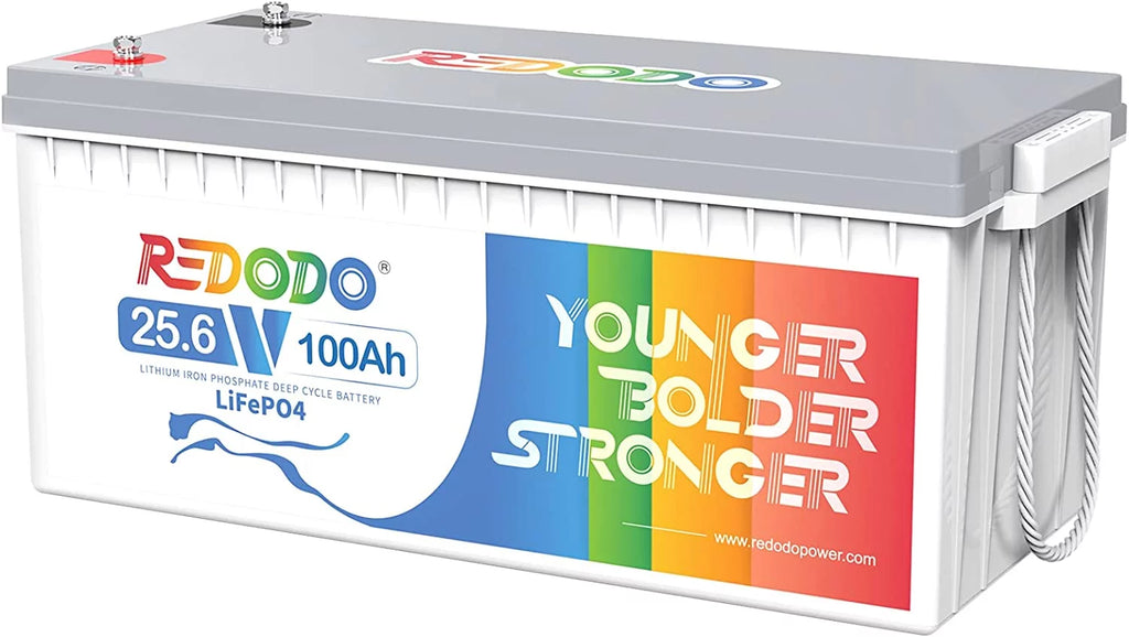 24V 100Ah LiFePO4 Lithium Battery with 100A BMS V771365