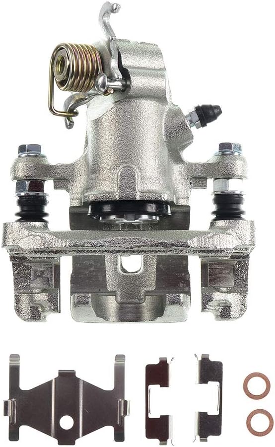 Disc Brake Caliper Assembly with Bracket Rear Right Passenger Side Pack of 2 W904067