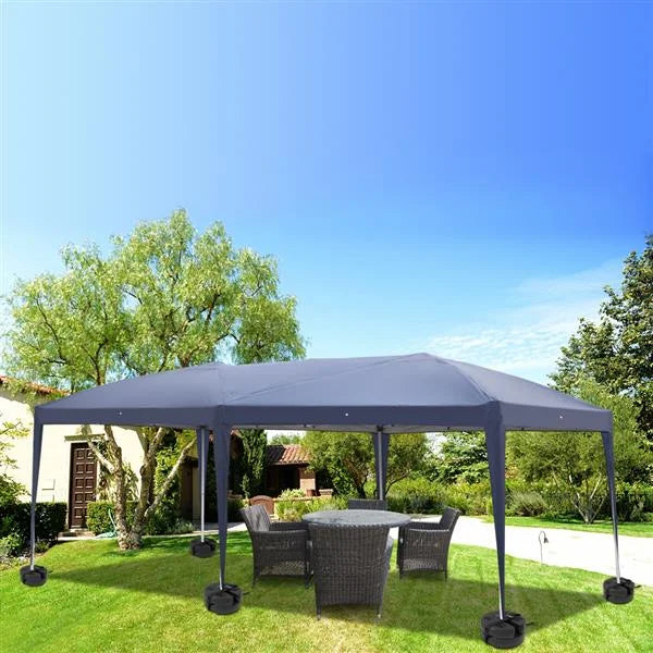 Black Water Fillable Weight Plates for Tent Canopy B8492