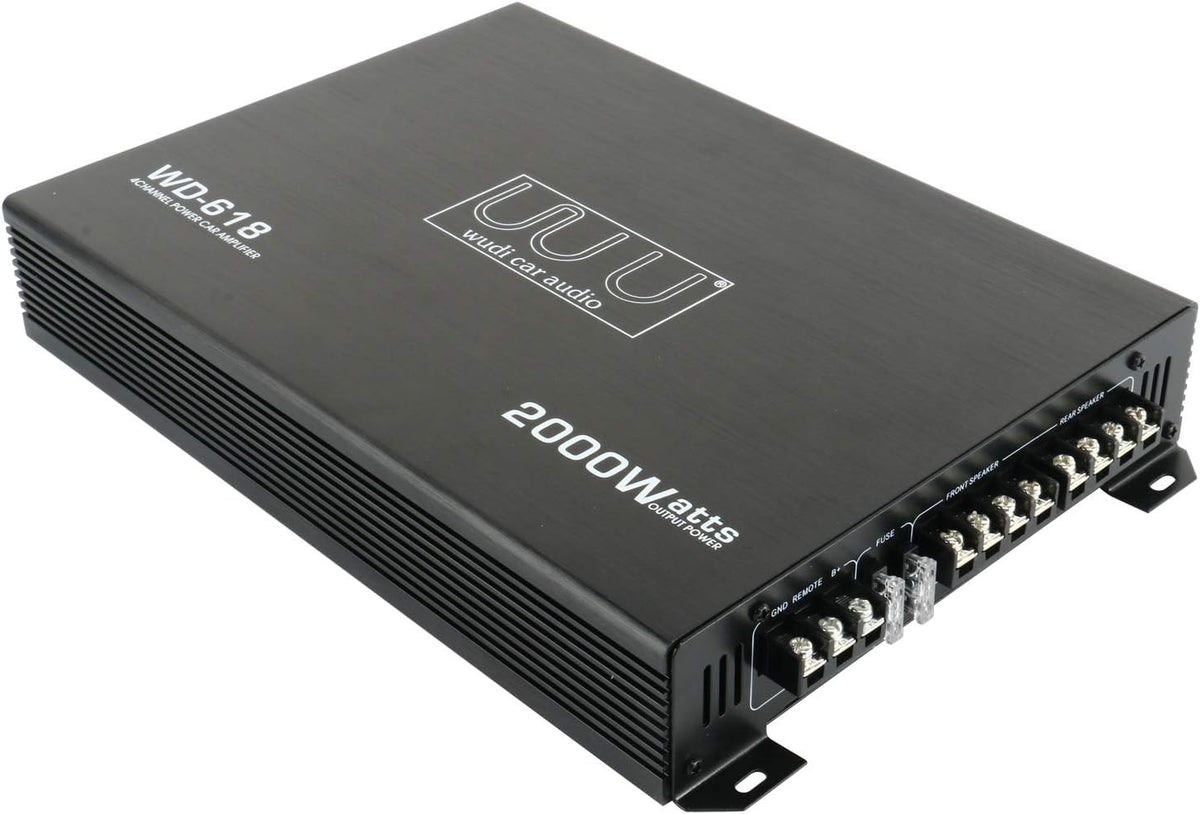 1500W 4 Channel Car Amplifier Pack of 2 K574423