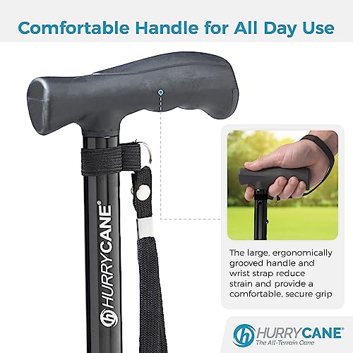 Foldable Walking Cane with T Handle X86629