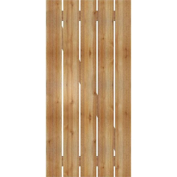 Rough Sawn Western Red Cedar Board-n-Batten Shutters L5685
