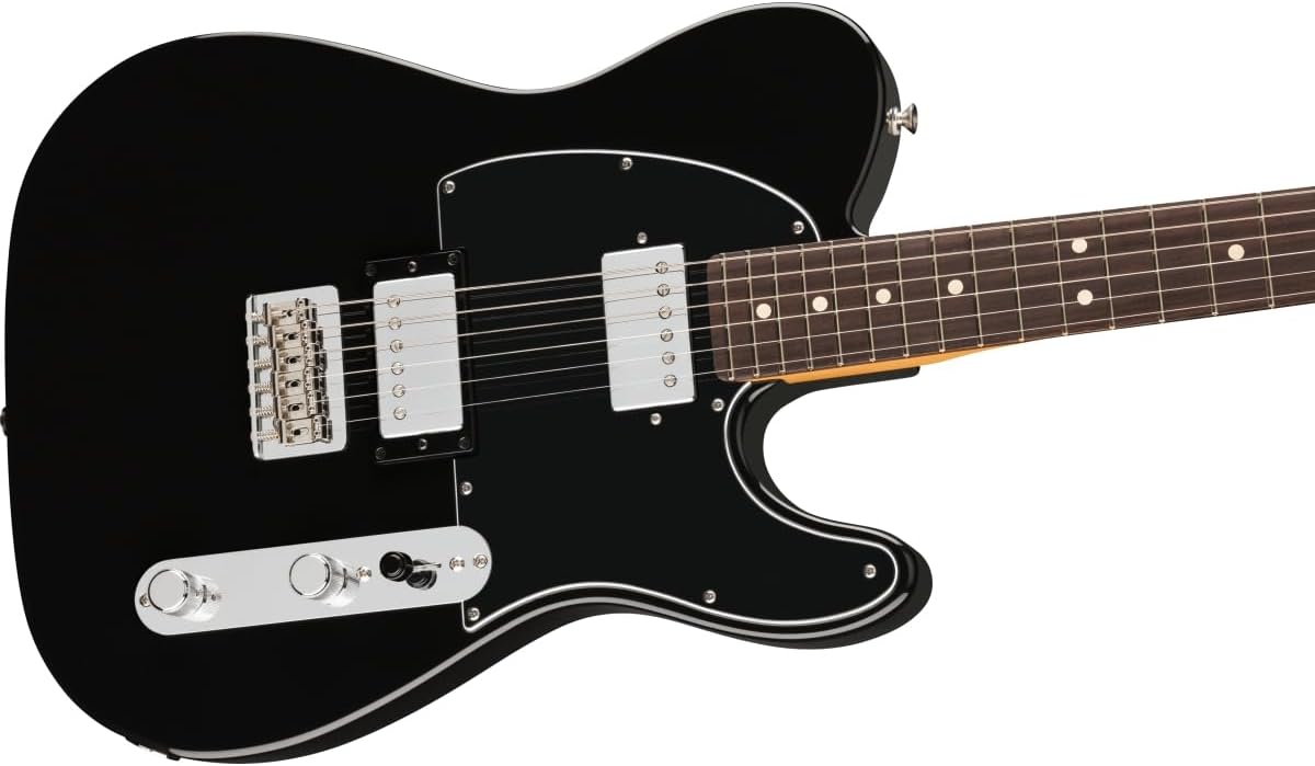 Black Electric Guitar with Rosewood Fingerboard A402