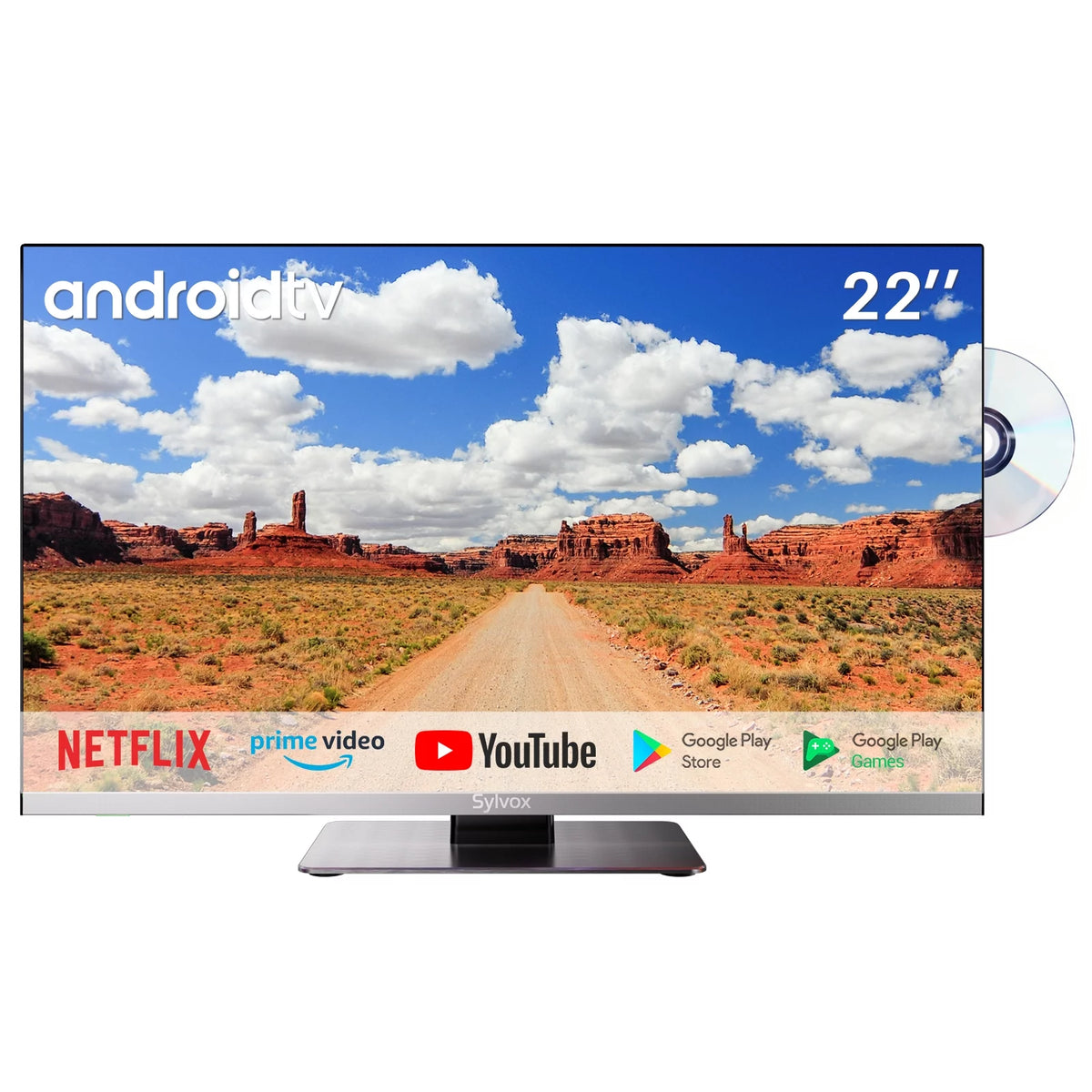 22 inch 12 Volt Smart TV with DVD Player D8970