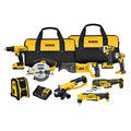 9-Tool Cordless Power Tool Set with 2 Batteries and Charger Q646