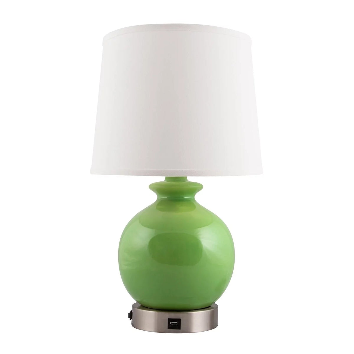 Ceramic Lamp with USB Base M708
