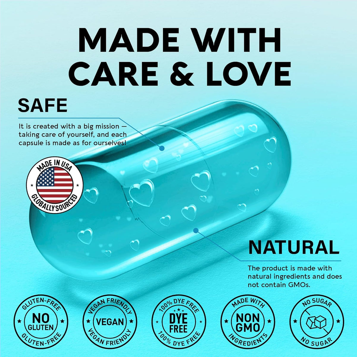 N Acetyl Cysteine 600 mg per Capsule, 1200 mg per Serving, 90 Capsules B586