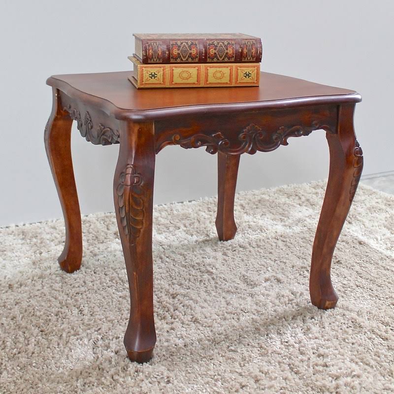 Hand Carved End Table X250