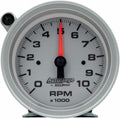 3 3/4in Tachometer 10K RPM Silver Dial Black Case S940616