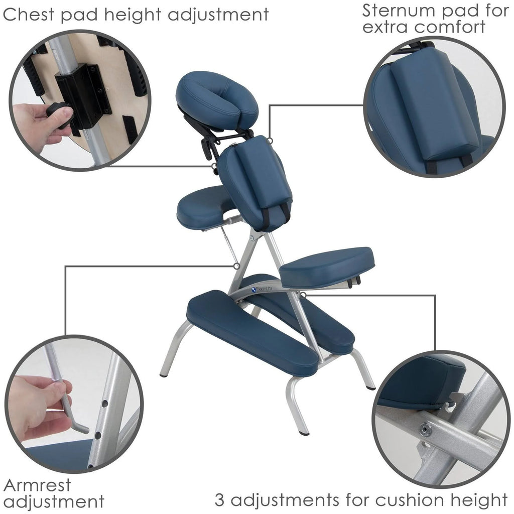 Portable Massage Chair with Carry Case G7706