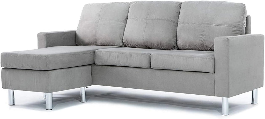 Modern Sectional Sofa Gray C238
