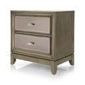 Silver-Tinted Nightstand O3360