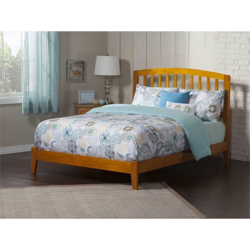 Caramel Latte Queen Open Foot Bed C2643