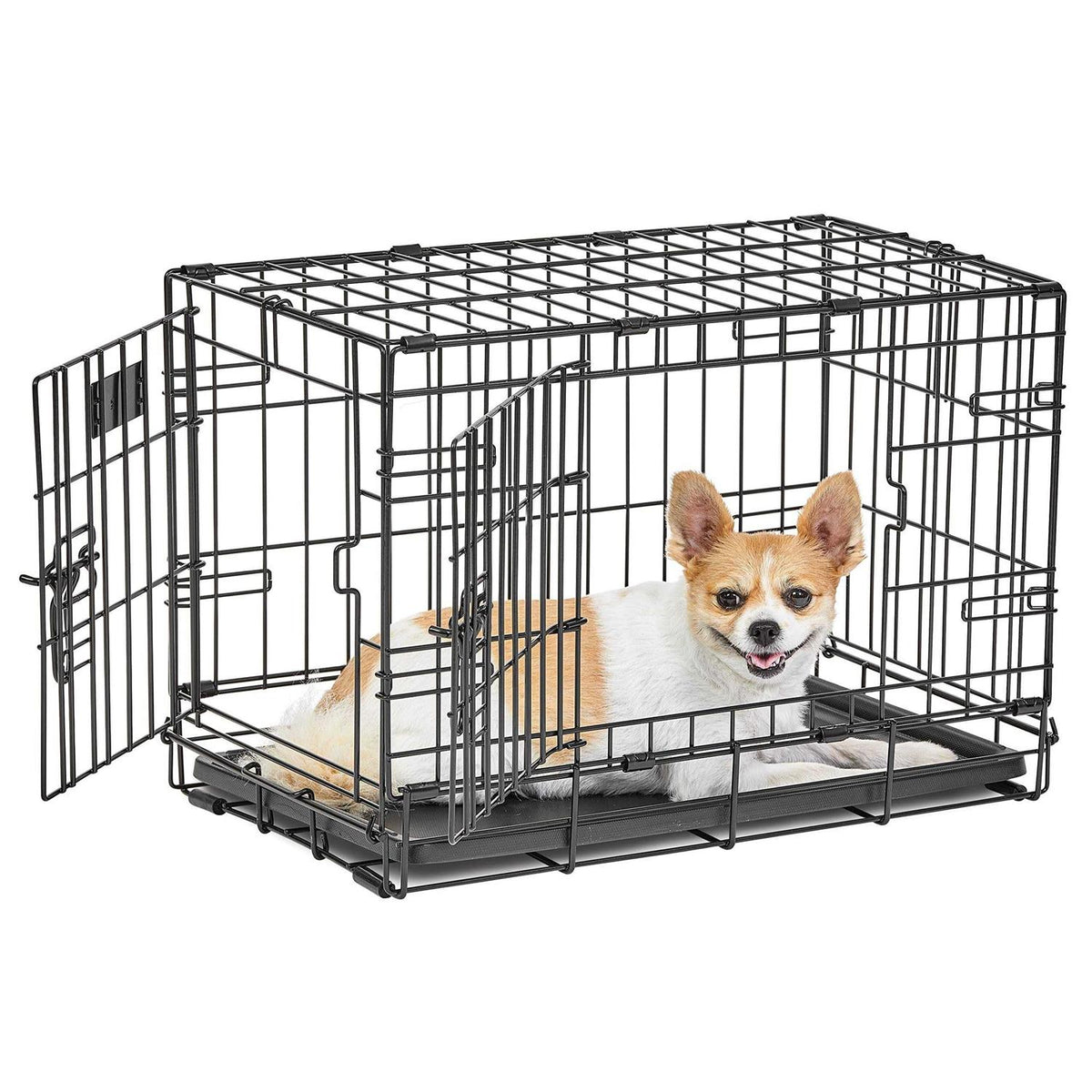 Double Door Dog Crate D170