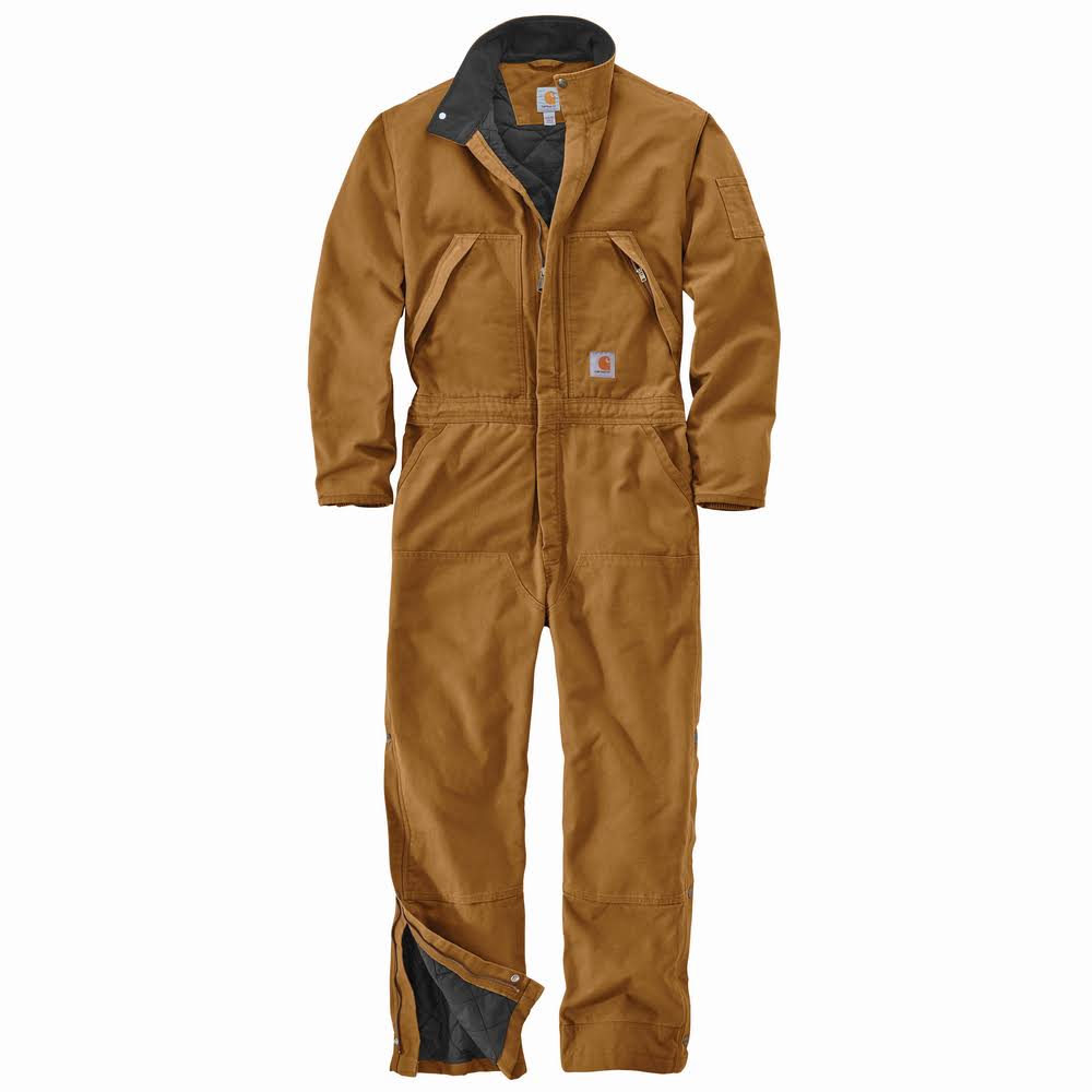 Washed Duck Insulated Coverall U47066