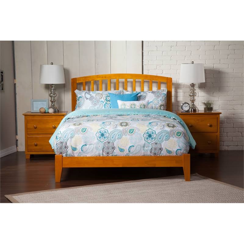 Caramel Latte Queen Open Foot Bed C2643