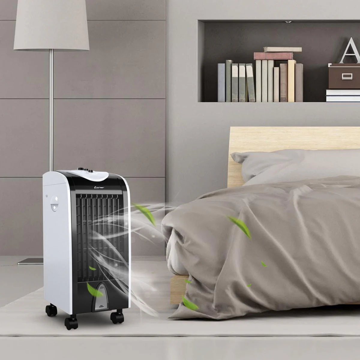 3-in-1 Portable Evaporative Air Cooler Fan Humidifier with Filter M9282