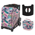 Pink Sport Bag with Lunchbox and Seat Cover J6314