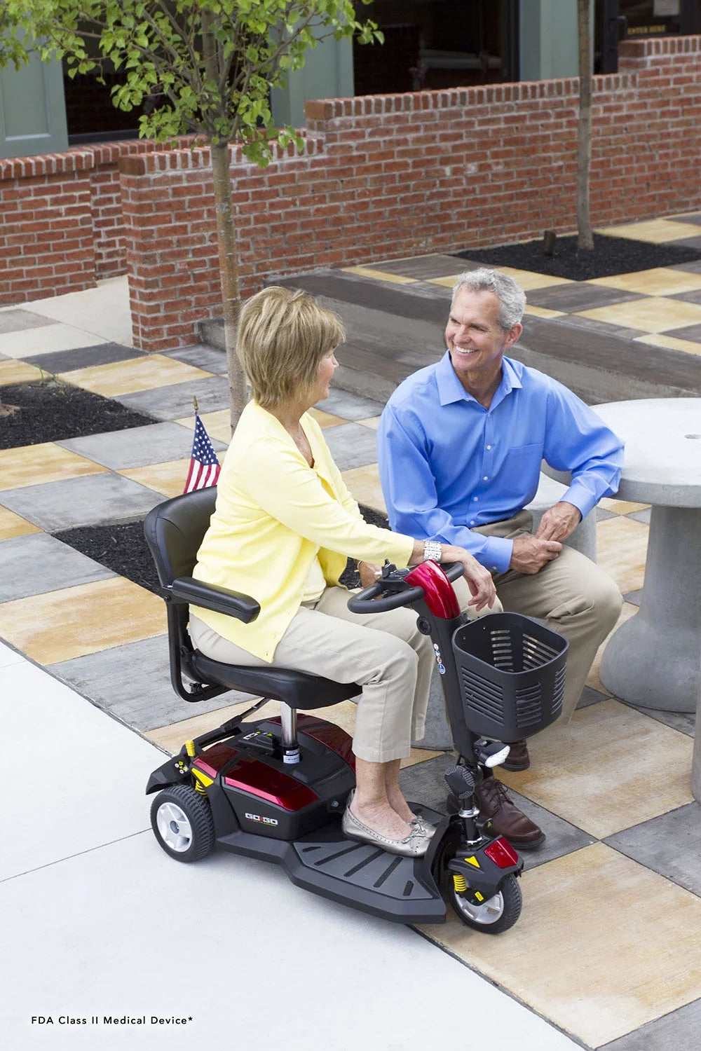 3-Wheel Scooter with CTS Suspension N1537
