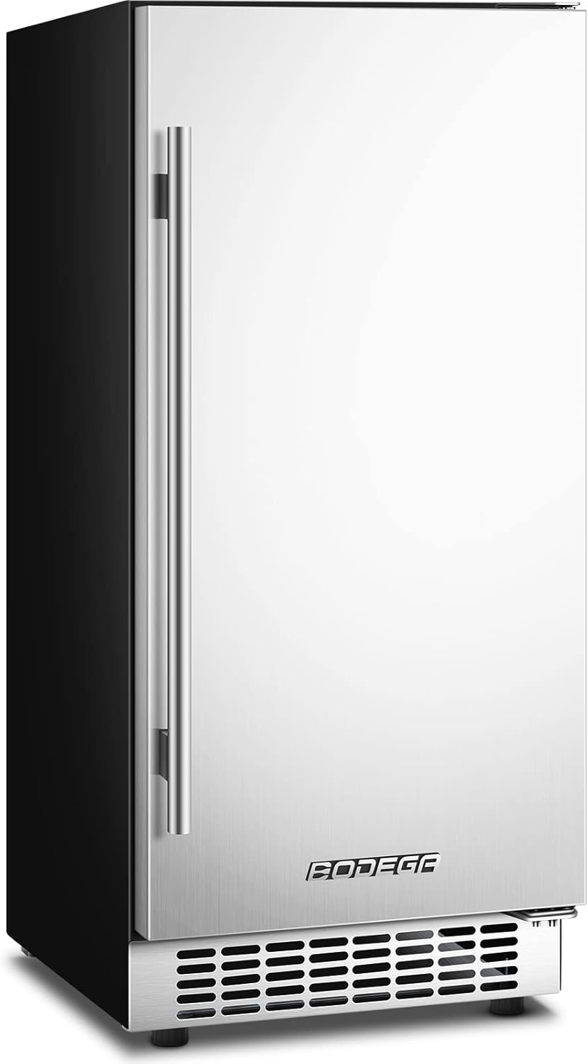 15 Inch Stainless Steel Beverage Refrigerator 100 Cans G1458