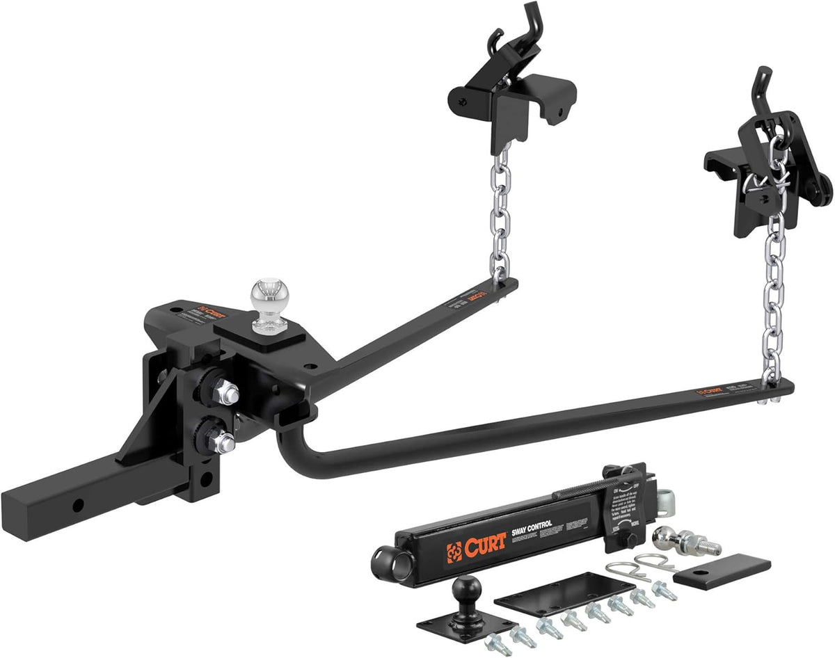 Round Bar Weight Distribution Hitch with Sway Control, 2-in Shank, 2-5/16-Inch Ball R960181