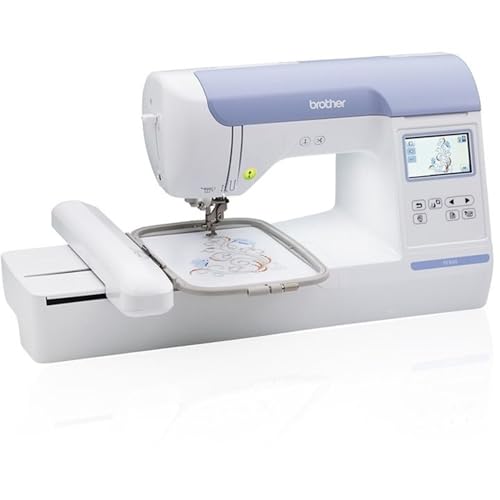 Embroidery Machine with 5" x 7" Hoop Area, 138 Built-in Designs, 11 Font Styles F834